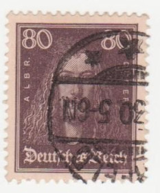 Веймарська республіка Веймарская республика ^/--/^ Германия   ( Рейх) 1926 г. №  394 гашеная ^_^^^ Німеччина (Рейх) 1926 р. No 394 гашена - фото фото фото