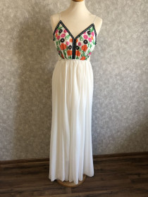 Сарафани Сарафаны ^/--/^ Сарафан жіночий максі з оголенною спиною,р.S-L ^_^^^ Сарафан женский макси с обнаженной спиной,р.S-L - фото фото фото