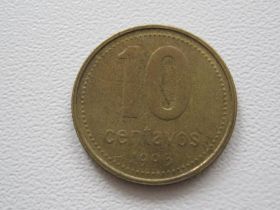 Аргентина Аргентина ^/--/^ Аргентина 10 сентаво 1993 года #18829 ^_^^^ Аргентина 10 сентаво 1993 року #18829 - фото фото фото