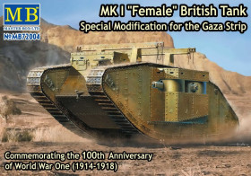 : : ^/--/^ Master Box 72004 MK I &amp;quot;Female&amp;quot; British Tank, Special Modification for the Gaza Strip 1/72 ^_^^^ Master Box 72004 MK I &amp;quot;Female &amp;quot; British Tank, Special Modification for the Gaza Strip 1/72 - фото фото фото