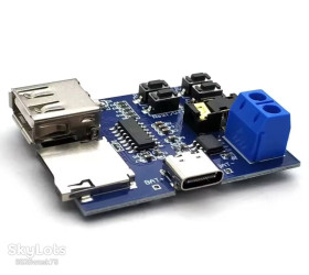 Інші радіокомпоненти Другие радиокомпоненты ^/--/^ Arduino USB mp /--/ 3 плеер  (слот Type-C) TF card U disk усилитель Format decoder board module amplifier decoding audio Player ^_^^^ Arduino USB mp /--/ 3 плеєр (слот Type-C) TF card U disk підсилювач Format decoder board module amplifier decoding audio Player - фото фото фото