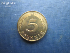 НДР, ФРН ГДР, ФРГ ^/--/^ Монета 5 пфенігів Німеччина ФРН 1989 D ^_^^^ Монета 5 пфеннигов Германия ФРГ 1989 D - фото фото фото