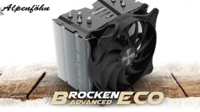 Системи охолодження Системы охлаждения ^/--/^ кулер для процессора, Alpenfohn Brocken ECO Advanced  (CPAF-046) max  tdp 180 /--/ wt  Intel+AMD ^_^^^ кулер для процессора, Alpenfohn Brocken ECO Advanced (CPAF-046) max tdp 180 /--/ wt Intel+AMD - фото фото фото