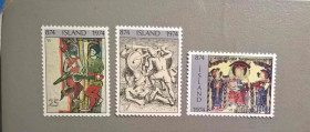 Мистецтво Искусство ^/--/^ Исландия Искусство 1974 ^_^^^ Ісландія Мистецтво 1974 - фото фото фото