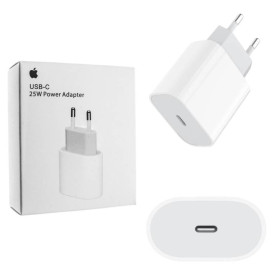 Зарядні пристрої Зарядные устройства ^/--/^ Мережевий зарядний пристрій Apple Power Adapter Type-C 25 /--/ W зі швидкою зарядкою White ^_^^^ Сетевое зарядное устройство Apple Power Adapter Type-C 25 /--/ W со быстрой зарядкой White - фото фото фото