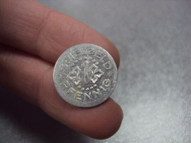 НДР, ФРН ГДР, ФРГ ^/--/^ монета германия 1 пфенниг игровые pfennig spielgeld №8726 ^_^^^ 1 пфеніг ігрові pfennig spielgeld No /--/ 8726 - фото фото фото