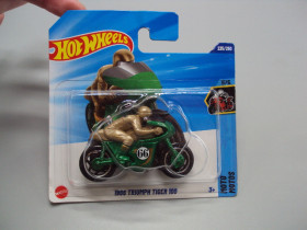 Інші Другие ^/--/^ Модель Hot Wheels зелений мотоцикл мотоцикліст moto motos 1966 Triumph Tiger 100 тріумф №19071 /--/ с ^_^^^ Модель Hot Wheels зеленый мотоциклист moto motos 1966 Triumph Tiger 100 триумф No /--/ 19071 /--/ с - фото фото фото