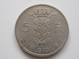 Бельгія Бельгия ^/--/^ Бельгия 5 франков 1971 года. BELGIQUE 18792 ^_^^^ Бельгія 5 франків 1971 року. BELGIQUE 18792 - фото фото фото