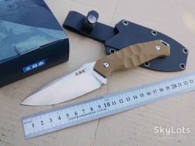 Ножі, мультітули Ножи, мультитулы ^/--/^ Фікс SRM Sanrenmu S /--/ 718-2, 12 /--/ C /--/ 27, G /--/ 10 Brown, EDC, Fixed Blade Knife ^_^^^ Фикс SRM Sanrenmu S /--/ 718-2, 12 /--/ C /--/ 27, G /--/ 10 Brown, EDC, Fixed Blade Knife - фото фото фото