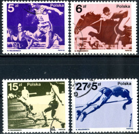 Спорт Спорт ^/--/^ Польша. Спорт   (серия) 1983 г. ^_^^^ Польща. Спорт (серія) 1983 - фото фото фото