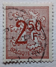 Бенілюкс Бенилюкс ^/--/^ Бельгия 1970 Стандарт, 2,50, гашеная ^_^^^ Бельгія 1970 Стандарт, 2,50, гашена - фото фото фото