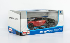 : : ^/--/^ 1:24 Bugatti Chiron Sport 2018 red-black, Maisto #31524 - фото фото фото