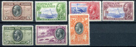 Великобританія Великобритания ^/--/^ БРИТАНСКИЕ КОЛОНИИ. 1935 г. КОРОЛЬ ГЕОРГ V КАЙМАНОВЫ О-ВА. НЕПОЛНАЯ СЕРИЯ. MLH/МН. ^_^^^ Британські колонії. 1935 Король Георг V КАЙМАНОВИ О-ВА Неповна серія. MLH/МН. - фото фото фото