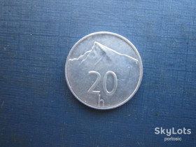 Словаччина Словакия ^/--/^ Монета 20 геллерів Словаччина 1997 алюміній ^_^^^ Монета 20 геллеров Словаччина 1997 алюминий - фото фото фото