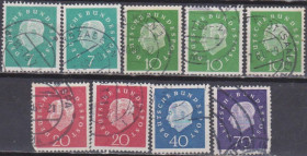 НДР, ФРН ГДР, ФРГ ^/--/^ Германия Німеччина ФРН 1959 президент ^_^^^ Германия ФРГ 1959 президент - фото фото фото