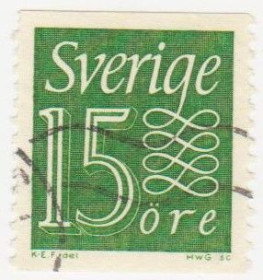 Скандинавія Скандинавия ^/--/^ Швеция 1962 г. № 498 гашеная ^_^^^ Швеція 1962 р. No 498 гашена - фото фото фото