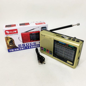 Радіоприймачі Радиоприемники ^/--/^ Портативная колонка радио MP /--/ 3 USB Golon ^_^^^ Портативна колонка радіо MP /--/ 3 USB Golon - фото фото фото