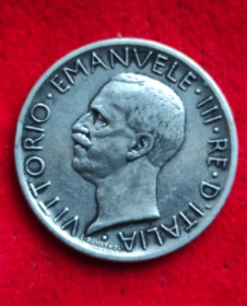 Італія і Ватикан Италия и Ватикан ^/--/^ Король Виктор Эммануил 5 лир 1927 года монета Италии, серебро Lpl /--/ 18 ^_^^^ Король Віктор Еммануїл 5 лір 1927 монета Італії, срібло Lpl /--/ 18 - фото фото фото