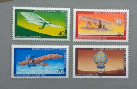 Транспорт Транспорт ^/--/^ Германия ФРГ Берлин Транспорт Самолет 1978 ^_^^^ Німеччина ФРН Берлін Транспорт Літак 1978 - фото фото фото