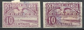 Південна Америка Южная Америка ^/--/^ Колумбия Барранкуилла 1903 орел 2 /--/ м.гаш. ^_^^^ Колумбія Барранкуілла 1903 орел 2 /--/ м.гаш. - фото фото фото