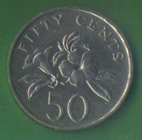 Сінгапур Сингапур ^/--/^ Сингапур 50 центов, 2009 ^_^^^ Сінгапур 50 центів, 2009 - фото фото фото
