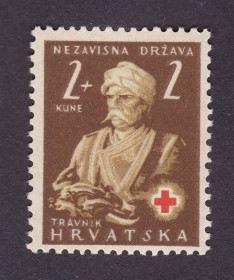 Малі Держави Європи Малые Государства Европы ^/--/^ Хорватия  1941 г  MNH - из серии - КРАСНЫЙ КРЕСТ - ^_^^^ Хорватія 1941 MNH - з серії - фото фото фото