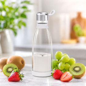 Блендери Блендеры ^/--/^ Портативний блендер у пляшці MINI JUICER / Блендер-пляшка 350 мл Блендер акумуляторний 40 Вт ^_^^^ Портативный блендер в бутылке MINI JUICER / Блендер-бутылка 350 мл Блендер аккумуляторный 40 Вт - фото фото фото
