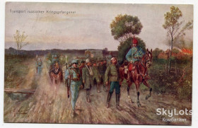 Україна Украина ^/--/^ Поштівка Червоний Хрест. Російські полонені. ^_^^^ Почта Красный Крест. Русские пленные. - фото фото фото