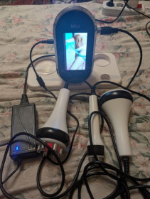Масажери Массажеры ^/--/^ Косметичний апарат Mini Slimming System для кавітації та ліфтингу шкіри 40 /--/ kHz білий 220 /--/ V ^_^^^ Косметический аппарат Mini Slimming System для кавитации и лифтинга кожи 40 /--/ k Hz белый 220 /--/ V - фото фото фото