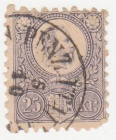 Угорщина Венгрия ^/--/^ Венгрия 1871 г. № 13 гашеная ^_^^^ Угорщина 1871 р. No 13 гашена - фото фото фото