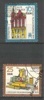 НДР, ФРН ГДР, ФРГ ^/--/^ ГДР 1979 Лейпцигская ярмарка Mi 2403-2404 ^_^^^ НДР 1979 Лейпцігський ярмарок Mi 2403-2404 - фото фото фото