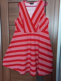 Сукні Платья ^/--/^ червона сукня 60-64 /--/ р ^_^^^ красное платье 60-64 /--/ р - фото фото фото