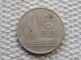 Таїланд Таиланд ^/--/^ Таиланд 1 бат 2004 года #5962 ^_^^^ Таїланд 1 бат 2004 року #5962 - фото фото фото