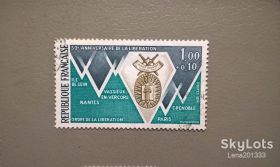 Мистецтво Искусство ^/--/^ Франция Герб 1974 ^_^^^ Франція Герб 1974 - фото фото фото