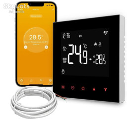Інше Другое ^/--/^ Розумний термостат Avatto Thermostat WT /--/ 100 Електронний WiFi термостат для водяного опалення підлоги. ^_^^^ Умный термостат Avatto Thermostat WT /--/ 100 Электронный WiFi термостат для водяного отопления пола. - фото фото фото
