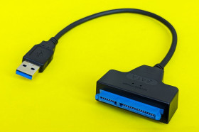 Шлейфи, перехідники Шлейфы, переходники ^/--/^ Адаптер Переходник USB 3.0 для жесткого диска SATA 2.5 SSD и HDD ^_^^^ Перехідник USB 3.0 для жорсткого диска SATA 2.5 SSD і HDD - фото фото фото