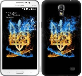 Чохли, бампера Чехлы, бампера ^/--/^ Чехол на Samsung Galaxy Mega 2 Duos G /--/ 750 Герб 1635 /--/ u-327 - фото фото фото