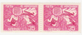 Скандинавія Скандинавия ^/--/^ Швеция 1963 г. № 506 А В ** сцепка ^_^^^ Швеція 1963 р. No 506 А В ** зчіпка - фото фото фото