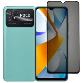 Чохли, бампера Чехлы, бампера ^/--/^ Захисне скло Fiji Privacy для Xiaomi Poco C /--/ 40 антишпигун Anti-Dust повна проклейка чорний ^_^^^ Защитное стекло Fiji Privacy для Xiaomi Poco C /--/ 40 антишпион Anti-Dust полная проклейка черный - фото фото фото