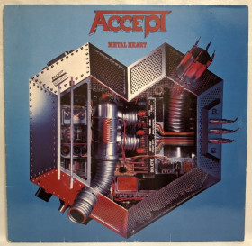 Платівки Пластинки ^/--/^ Accept EX U.D.O. - Metal Heart - 1985.  (LP). 12. Vinyl. Пластинка. Germany. ^_^^^ Accept EX U.D.O. - Metal Heart - 1985. 12.Vinyl. Пластинка. Germany. - фото фото фото