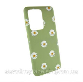 Чохли, бампера Чехлы, бампера ^/--/^ Samsung S /--/ 20 Ultra G /--/ 988 чехол зеленый рисунок цветы ^_^^^ Samsung S /--/ 20 Ultra G /--/ 988 чохол зелений малюнок квіти - фото фото фото