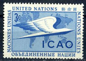 Північна Америка Северная Америка ^/--/^ ООН (Нью-Йорк) ICAO ** 1955 /--/ г. ^_^^^ ООН (Нью-Йорк) ICAO 1955 - фото фото фото