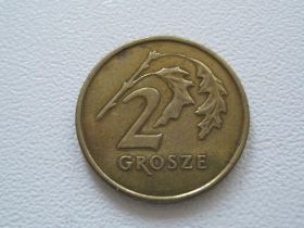 Сучасна (після ) Современная (после ) ^/--/^ Польша 2 гроша 1999 года #14791 ^_^^^ Польща 2 гроша 1999 року #14791 - фото фото фото