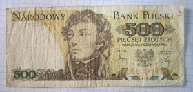 Польща Польша ^/--/^ Поьща. 500 злотих 1982 р. ^_^^^ Поьша. 500 злотых 1982 г. - фото фото фото