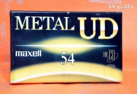Касети Кассеты ^/--/^ Аудио кассета Maxell Metal UD 54 Япония 1994 JP Market  МЕТАЛЛ запечатана ^_^^^ Аудіо касета Maxell Metal UD 54 Японія 1994 JP Market МЕТАЛЛ запечатана - фото фото фото
