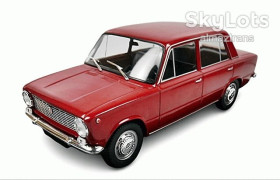 : : ^/--/^ ВАЗ 2101  (FIAT 124 BERLINE - 1966) темно-вишневый     (масштаб 1 :24) - Altaya ^_^^^ ВАЗ 2101 (FIAT 124 BERLINE - 1966) темно-вишневий (масштаб 1:24) - Altaya - фото фото фото