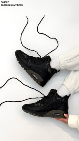 Кросівки Кроссовки ^/--/^ Женские, подростковые  высокие кроссовки в стиле  Nike Air Max, на меху!  38 /--/ р! ^_^^^ Жіночі, підліткові високі кросівки в стилі Nike Air Max, на хутро! 38 /--/ р. - фото фото фото