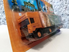 : : ^/--/^ Scania 124 /--/ L 420 Сканія з причепом фура машинка метал 1/87 ^_^^^ Scania 124 /--/ L 420 Скания с прицепом фура машинка металл 1/87 - фото фото фото