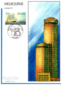 Європа Европа ^/--/^ Флот . Аланды - Финляндия 1999 г -  ПК СГ - 2 скана - ВЫСТАВКА - Мельбурн ^_^^^ Флот . Аланди - Фінляндія 1999 р - ПК СГ - 2 скана - Виставка - Мельбурн - фото фото фото
