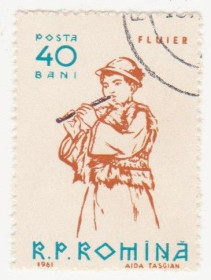 Румунія Румыния ^/--/^ Румыния 1961 г №  2021 гашеная ^_^^^ Румунія 1961 р. No 2021 гашена - фото фото фото